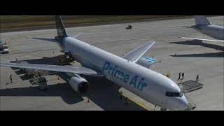 Amazon Prime Air Fort Worth ramp footage