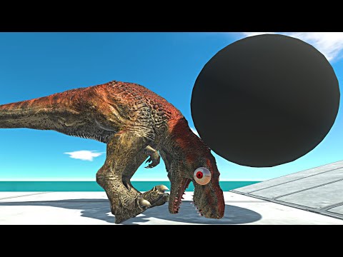 Giant Cannon Ramp | Catch the Pig - Animal Revolt Battle Simulator