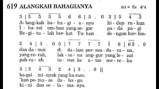 Download lagu ALANGKAH BAHAGIANYA - Puji Syukur No. 619 mp3 Download lagu ALANGKAH BAHAGIANYA - Puji Syukur No. 619 mp3