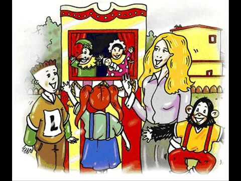 Spotlight 2 Students book p 19 ex 3 Punch and Judy Hello song