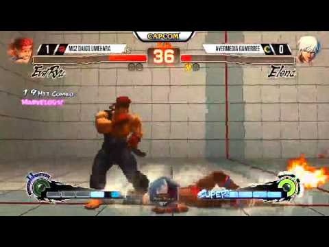 USF4[Daigo Umehara]Stunfest2015 ウル4 Pool4 WinnersFinal ウメハラ vs GamerBee