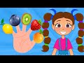 Fruit Finger Family Cartoons Kids Song