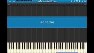 Life is a Song, (An original song composed by Cole Hovey)