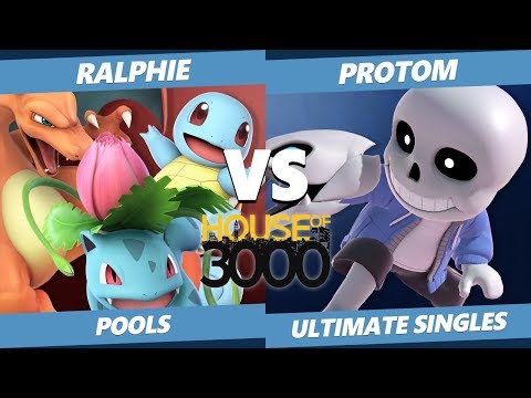 Smash Ultimate Tournament - Ralphie (Pokemon Trainer) Vs. Protom (Mii Gunner) SSBU Xeno 178 Pools