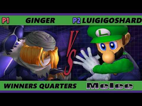 S@X 405 Online Winners Quarters - Ginger (Sheik, Marth) Vs. LuigiGoShard (Luigi) Smash Melee - SSBM