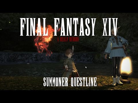 Final Fantasy XIV - Summoner Level 35 - Job Quest 2 - Austerities of Earth