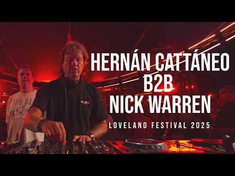 HERNAN CATTANEO b2b NICK WARREN LOVELAND FESTIVAL 2025 HQ Remastered
