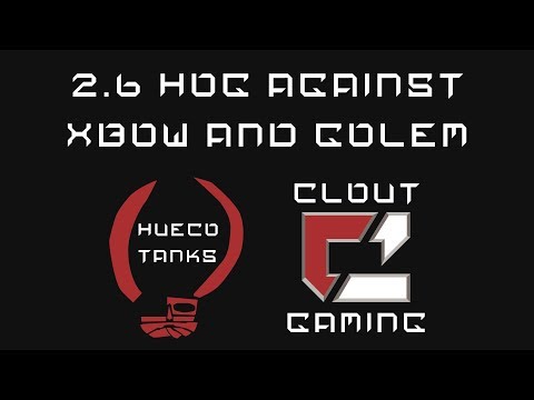 2.6 hog against xbow and golem // Clash Royale