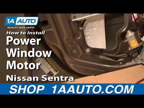 How to Replace Window Regulator 00-06 Nissan Sentra