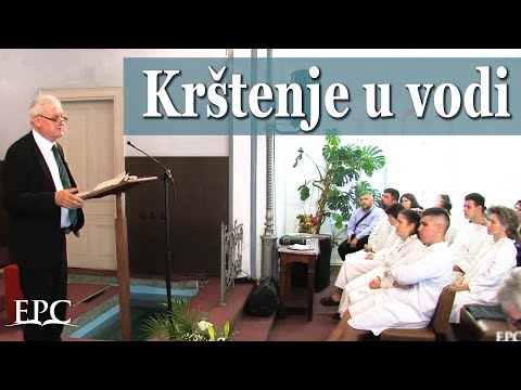 18.9.2022 | Nedjelja | Krštenje u vodi