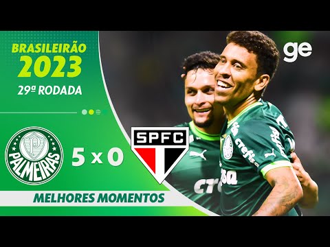 Gols e lances de Palmeiras x São Paulo