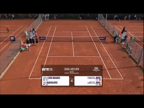Francisca & Matilde Jorge (POR) vs L Ciric Bagaric (CRO) & L Radivojevic (SRB)  -  HighLights