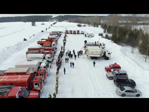 Лесной пожар как бы чуть не спалил село