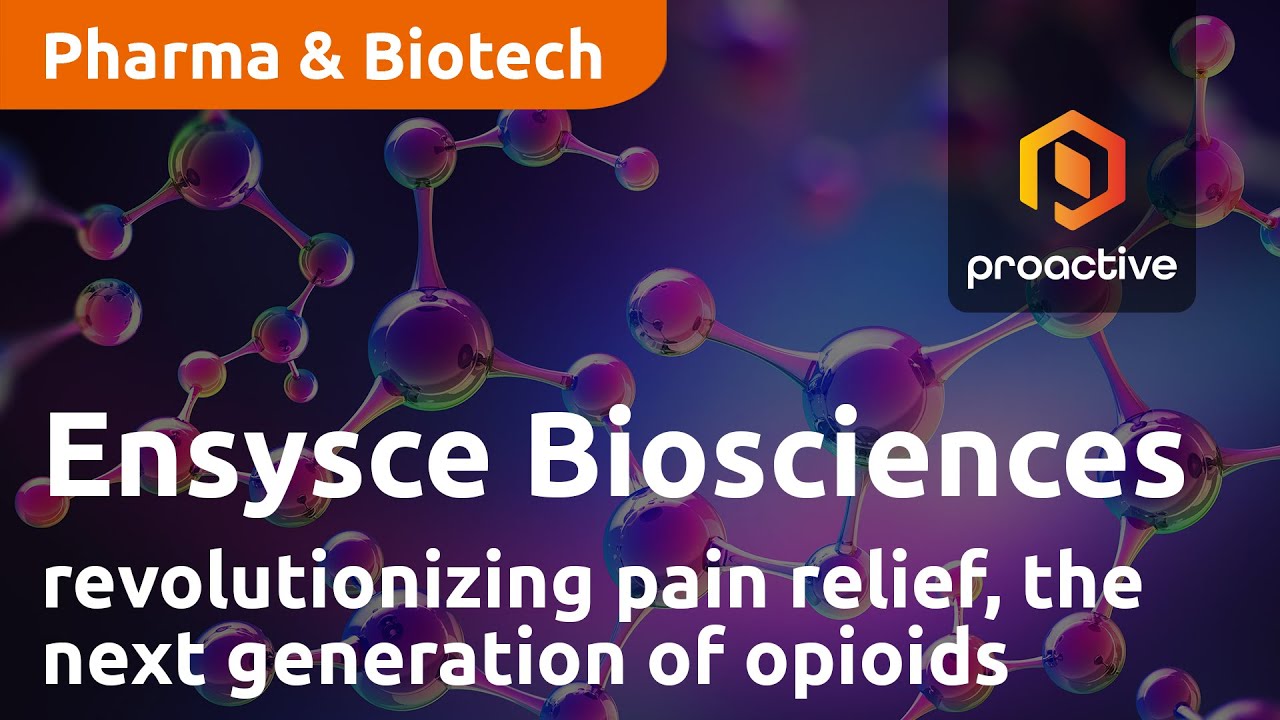 Revolutionizing Pain Relief: The Next Generation of Opioids | Interview with Ensysce Biosciences CEO