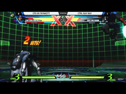 UMvC3 CFD HI IM NASTY VS CTRL RAY RAY - Socal Regionals 2014 - Day 1