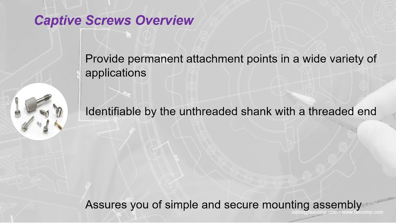 Captive Screws