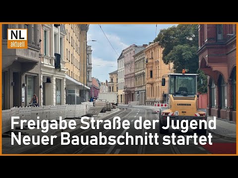 Cottbus | Straße der Jugend ab September wieder frei, Baustart in der Stadtpromenade