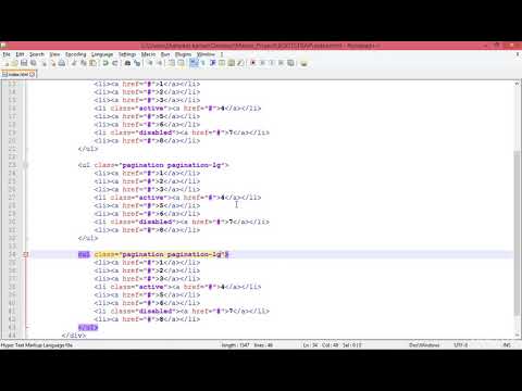 Paginations Pagers and Breadcrumb,Learn Bootstrap Bootstrap3 and Bootstrap4 From Beginner ToAdvanced