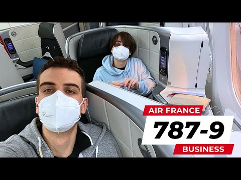 Air France 787-9 Business Class ✈ Paris to Buenos Aires