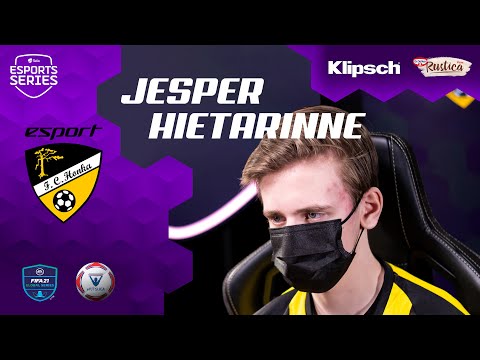 eFutisliiga Pelaajahaastattelu - Jesper "Jjesu3" Hietarinne | FC Honka