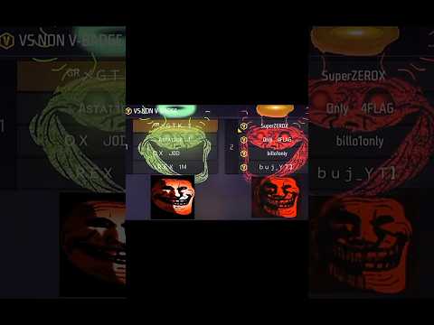 Tgr gtk squad Vs super zerox squad non v badge Vs badge #garenafreefire @tondeganer @goluff234