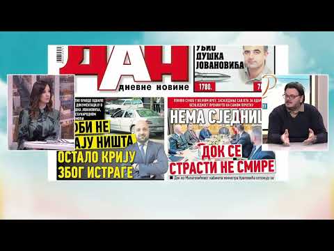 BOJE JUTRA - PREGLED ŠTAMPE (DEJAN MILOVAC) | Vijesti online