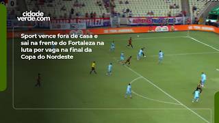 Sport vence fora de casa e sai na frente do Fortaleza na luta por vaga na final da Copa do Nordeste