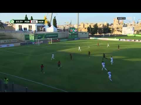 Europeu Sub 19 [Portugal vs Noruega] Samuel Justo ➡️ Rodrigo Ribeiro ⚽️