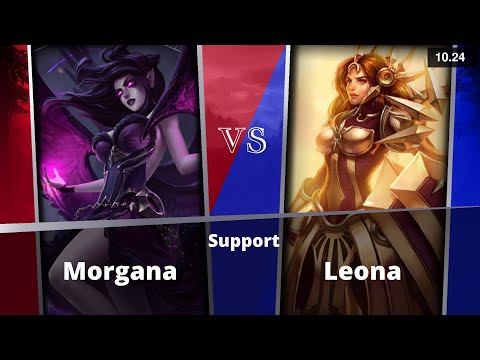 Patch 10.24 Morgana Support KR Challenger vs Leona