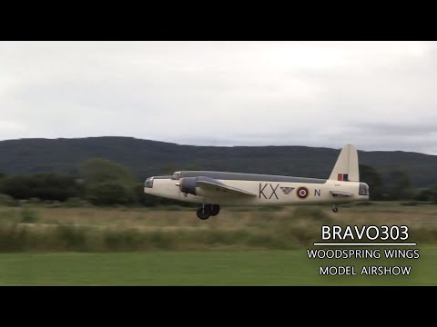 Large RC WWII Bombers HARD LANDING Woodspring Wings 2019