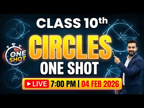 Class 10th Circles One Shot 🔥 | Class 10 Maths Chapter 10 | KARAN SI |
