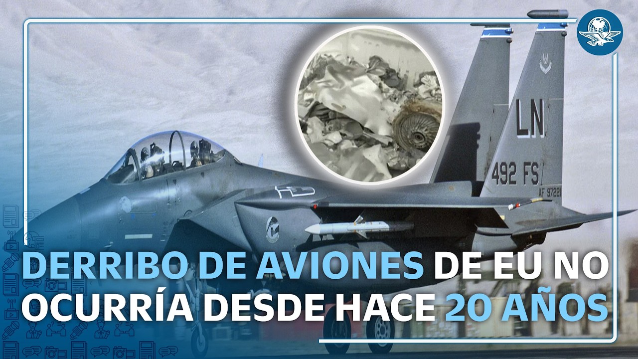 Irán derriba dos aviones estadounidenses en combate, ¡no había pasado en 20 años!
