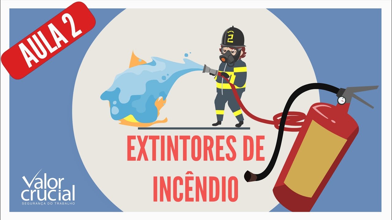 Extintores de Incêndio Aula 2 👩‍🚒🔥👨‍🚒 Curso Online