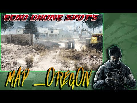 Best Echo Drone Spots - Map Oregon