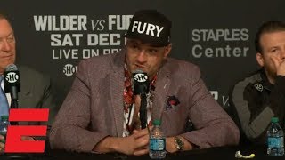 Tyson Fury credits Deontay Wilder, but says ‘I thought I won the fight’ | Boxing