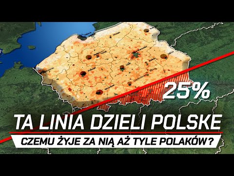 Why do as many as 25% of Poles live behind this LINE? - The reasons will surprise you