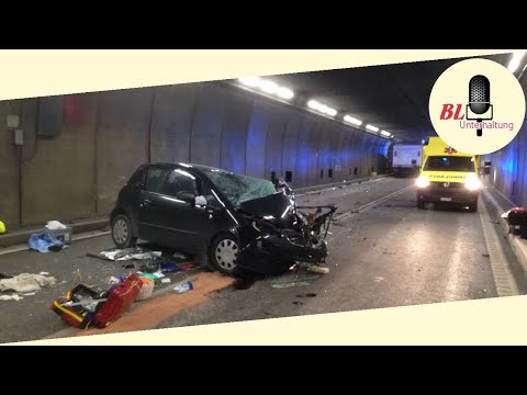 Zwei Tote und vier Verletzte nach Unfall im Gotthard-Tunnel - Sperrung