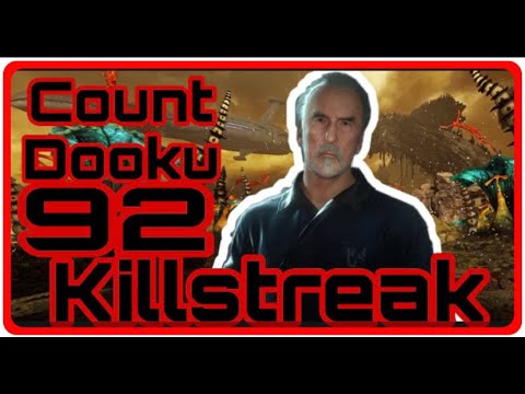 Count Dooku 92 KILLSTREAKS Battlefront 2 gamplay
