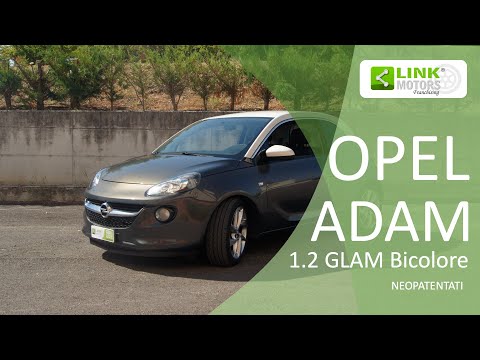 OPEL ADAM 1.2 Glam NEOPATENTATI BICOLORE
