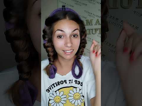 Trik za savršene valove bez gorenja kose sa trakaom od bademantila