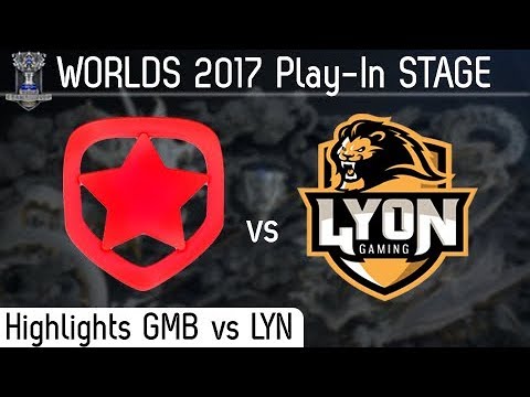23/09/2017 GMB vs LYN Highlights - Play-In Day 1 Group A WORLDS 2017 Gambit Gaming vs Lyon Gaming