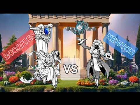 The father of classical mechanics versus the greatest philosopher in history | THE BATTLE CATS