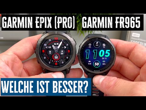 Garmin Forerunner 965 oder Garmin Epix (Pro)? Das Duell der AMOLED-Sportuhren!