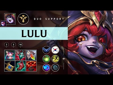 Lulu Support vs Karma - KR Diamond Patch 25.24