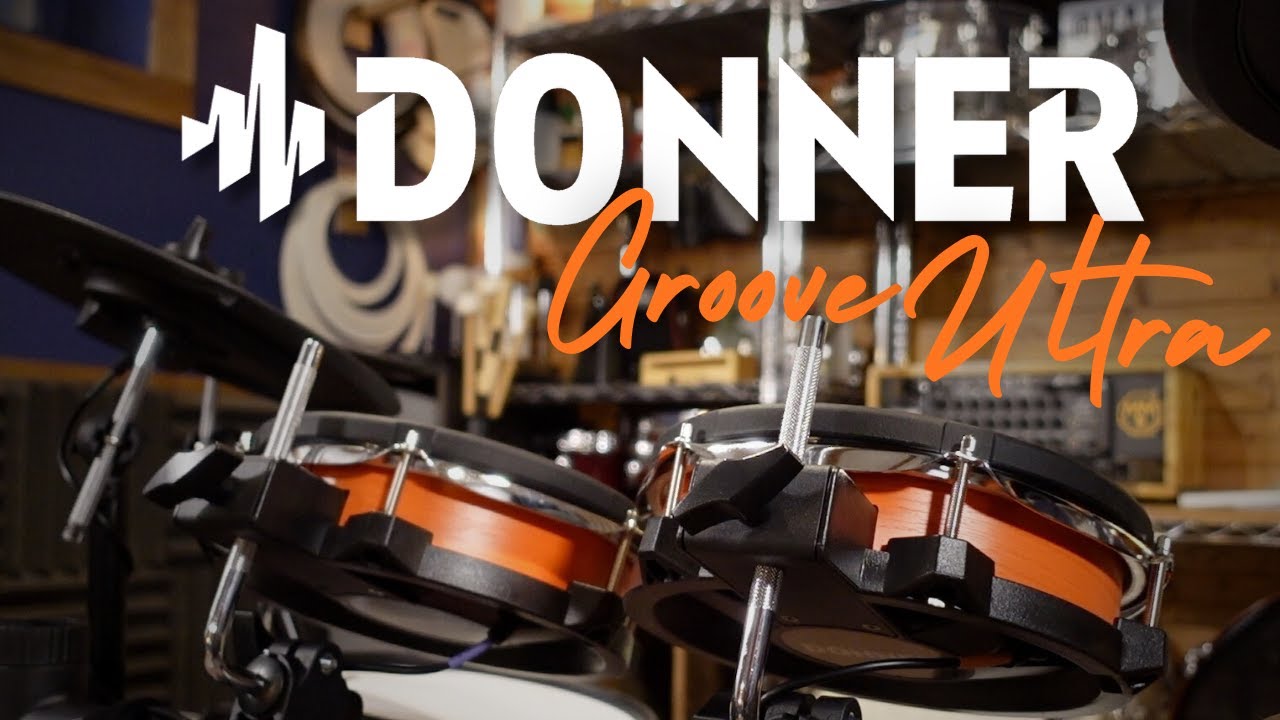 Donner Groove Ultra | An Electric Drum Kit Packed With Features - YouTube