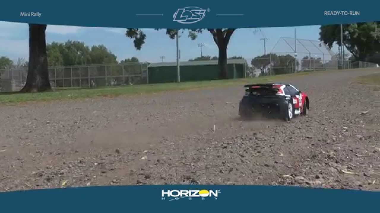 RC auto Losi Mini Rally 1:14 Brushless 4WD RTR