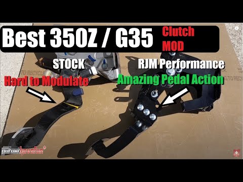 BEST Nissan 350Z / Infiniti G35 Clutch Pedal MOD (RJM Performance) | AnthonyJ350