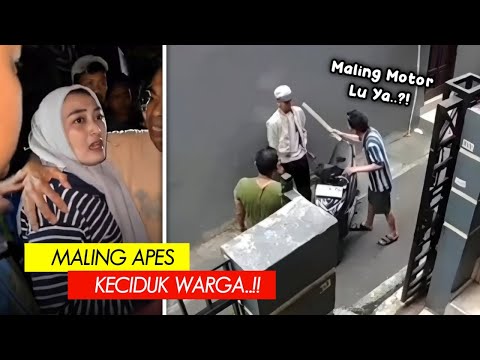 Masih Bocil Udah Maling Motor..!! Inilah Deretan Aksi Maling Apes Yang Terekam Kamera!