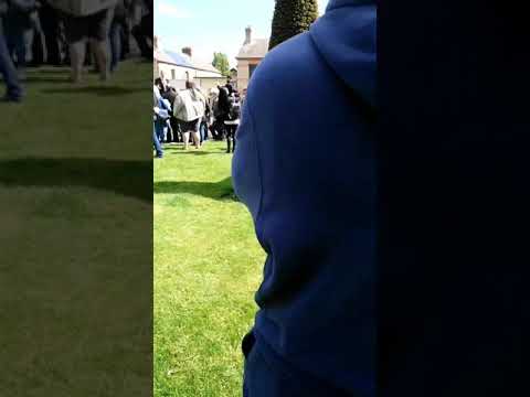 Usual Threats as Woman is Confronted by Right Wing "Activist"