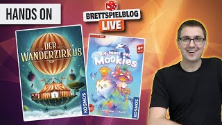 Hands On: Kosmos Neuheiten 2026: Der Wanderzirkus & Die Insel der Mookies